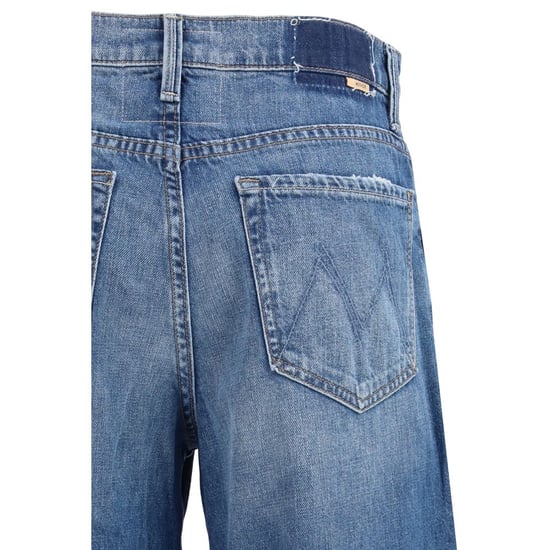 Mother Denim Blau Baumwolle Schlagjeans - Image 3