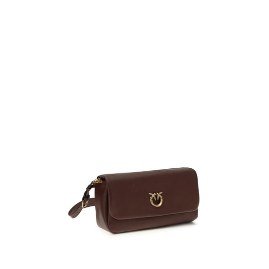 PINKO Schultertasche aus braunem Kalbsleder Bos Taurus - Image 2