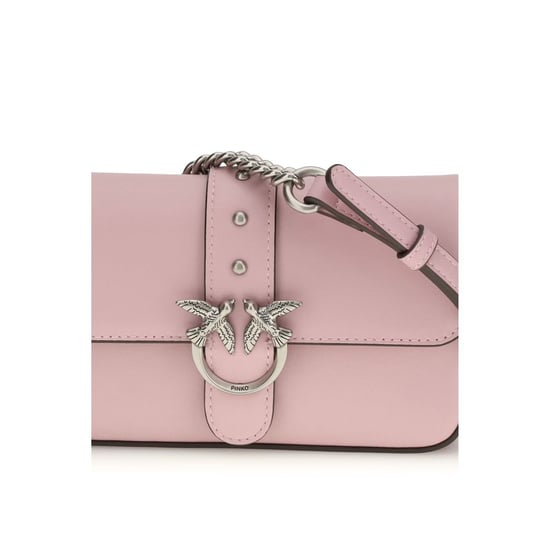 PINKO Mehrfarbige Kalbleder Bos Taurus Schultertasche - Image 4