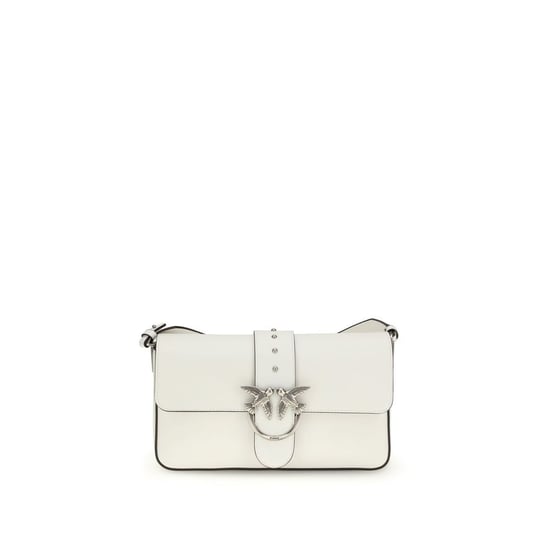 PINKO Weiße Leder-Schultertasche - Image 1