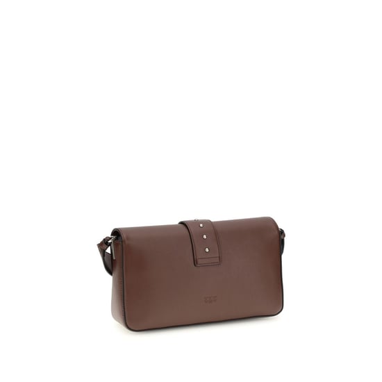 PINKO Braune Leder-Schultertasche - Image 3
