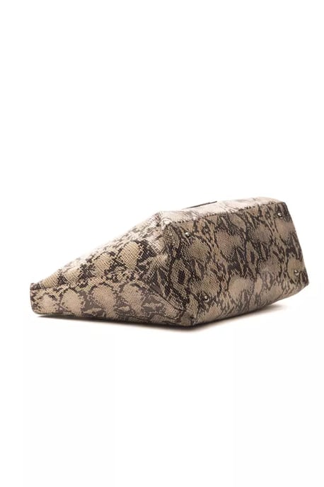 Pompei Donatella Braune Leder Frauen Schultertasche - Image 4