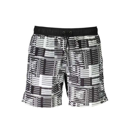 Karl Lagerfeld Schwarze Polyester Herren Badeboxer - Image 1