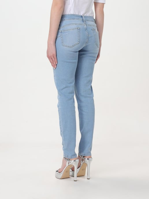 Liu Jo Blaue Baumwolle Gerade-Jeans - Image 2