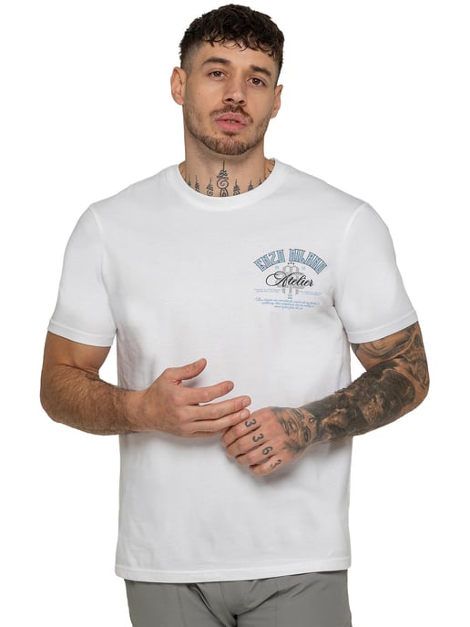 Enzo Milano | Herren Atelier Druck T-Shirt - Image 1