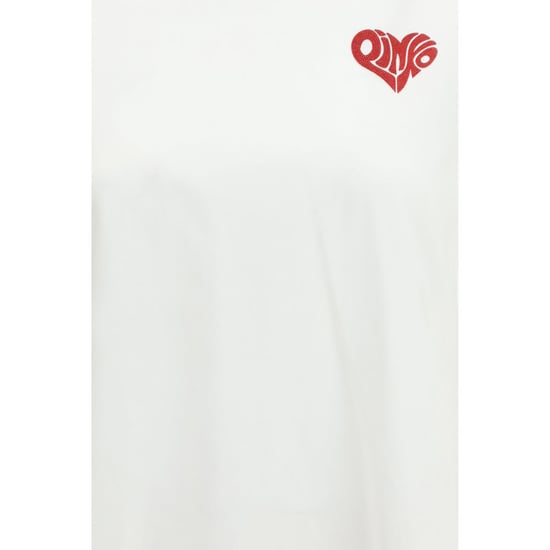 PINKO Weißes Baumwoll-T-Shirt - Image 3