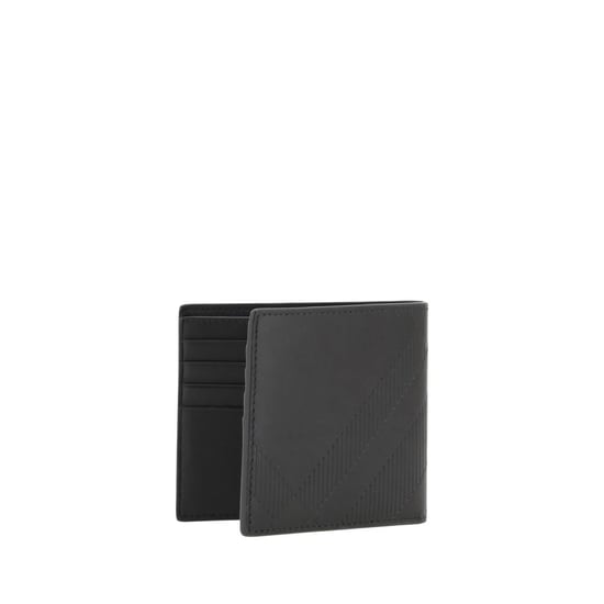 Burberry Schwarze Kalbsleder Bos Taurus Geldbörse - Image 2