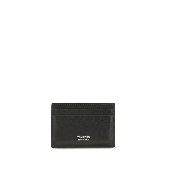 Tom Ford Schwarze Kalbsleder Bos Taurus Geldbörse - Image 2