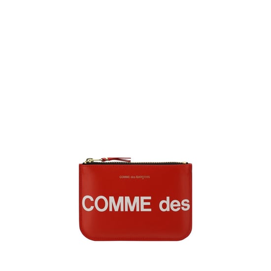 Comme Des Garçons Multicolor Kalbsleder Bos Taurus Geldbörse - Image 1