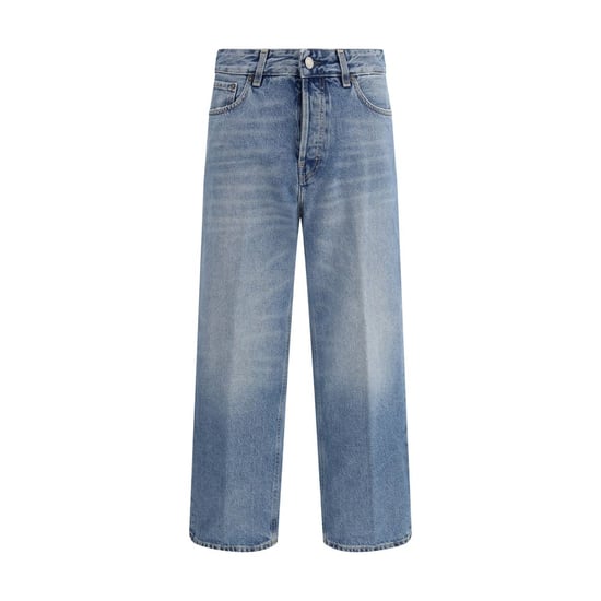 Haikure Blaue Baumwoll Boyfriend Jeans - Image 1