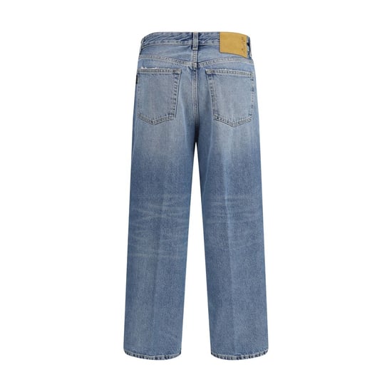 Haikure Blaue Baumwoll Boyfriend Jeans - Image 2