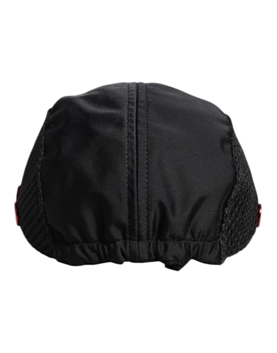 Dolce & Gabbana Schwarze Nylon DG Logo 6-Panel Baseballmütze - Image 5