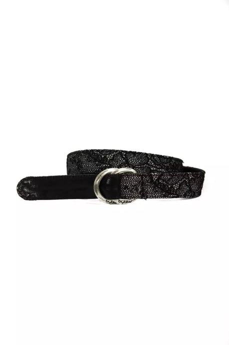 BYBLOS Schwarzer Wollgürtel für Damen - Image 1