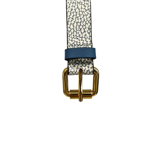Borbonese Blauer Polyvinyl Damen-Gürtel - Image 5