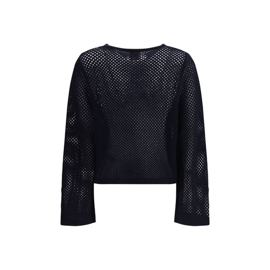 Allude Blau Fleece-Wollpullover - Image 2