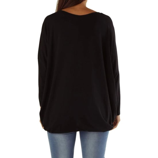 Met schwarzes Viskose-Sweatshirt - Image 2