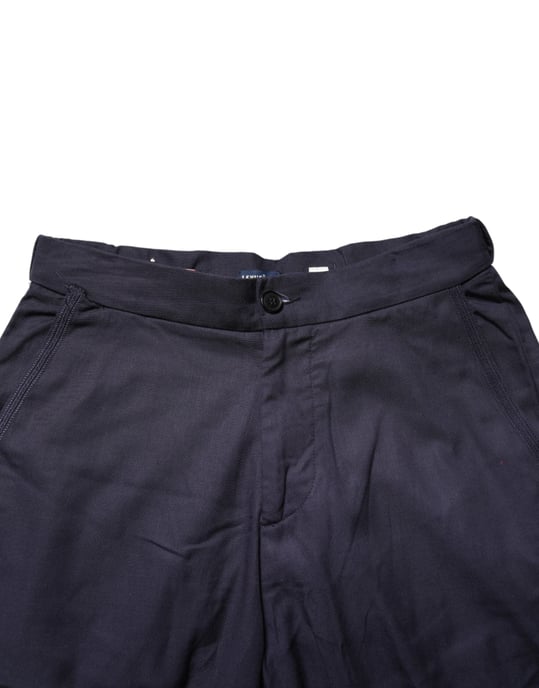 Levi's Marineblaue Gerade Hochtaillierte Chino Freizeit-Hose - Image 4
