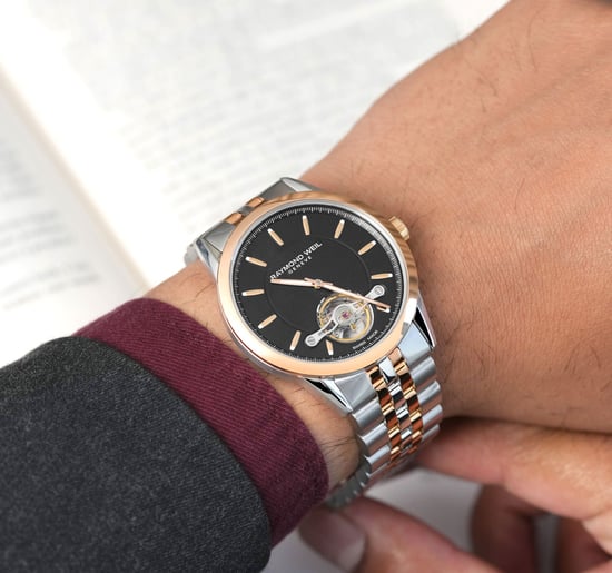 Raymond Weil Freelancer Mehrfarbig Herren Armbanduhr 2781-SP5-20051 - Image 4