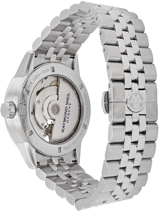 Raymond Weil Freelancer Silber Herren Armbanduhr 2780-ST5-65001 - Image 4