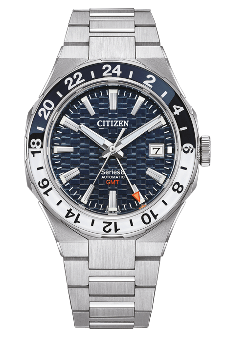 Citizen Series 8 Gmt Silber Herren Armbanduhr NB6034-58L - Image 1