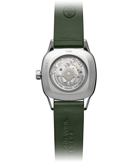 Raymond Weil Freelancer Grün Damen Armbanduhr 2490-SCS-52051 - Image 2