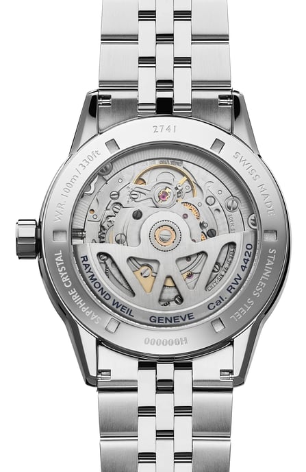 Raymond Weil Freelancer Silber Herren Armbanduhr 2741-ST-52001 - Image 3