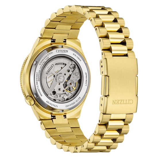 Citizen Tsuyosa Shore Gold Herren Armbanduhr NJ0232-53X - Image 2