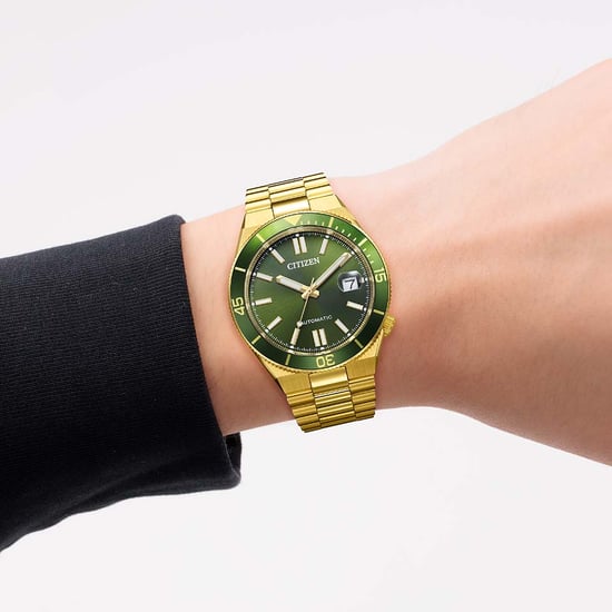 Citizen Tsuyosa Shore Gold Herren Armbanduhr NJ0232-53X - Image 4