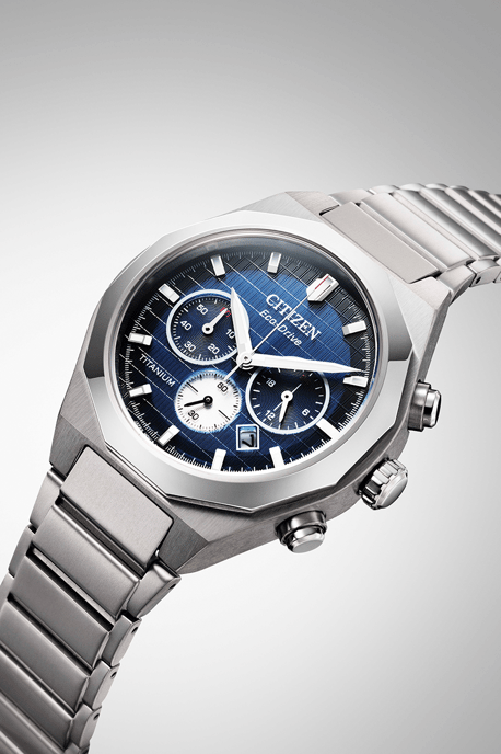 Citizen Zenshin Senkei Silber Herren Armbanduhr CA4691-59L - Image 3
