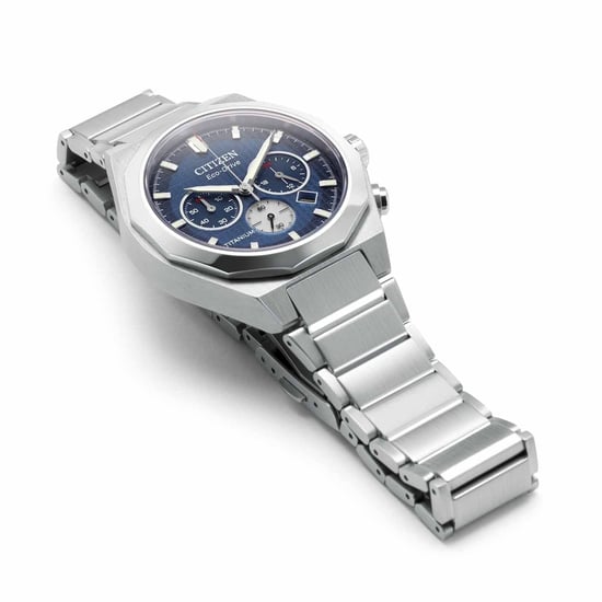 Citizen Zenshin Senkei Silber Herren Armbanduhr CA4691-59L - Image 4
