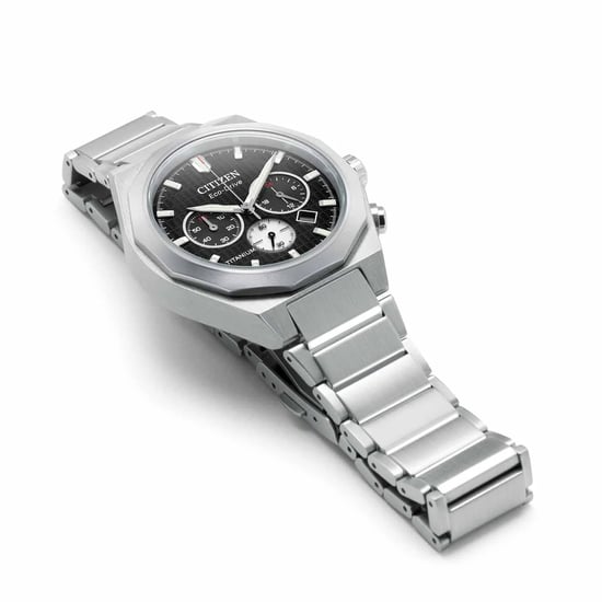 Citizen Zenshin Senkei Silber Herren Armbanduhr CA4690-51E - Image 4