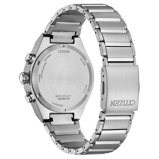 Citizen Zenshin Senkei Silber Herren Armbanduhr CA4691-59X - Image 2