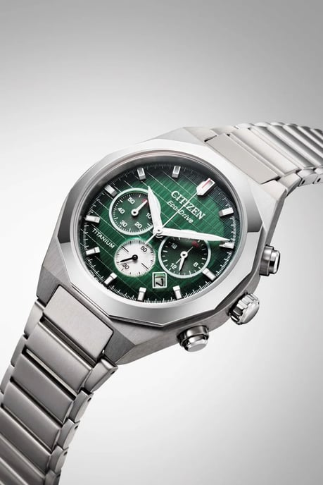 Citizen Zenshin Senkei Silber Herren Armbanduhr CA4691-59X - Image 3