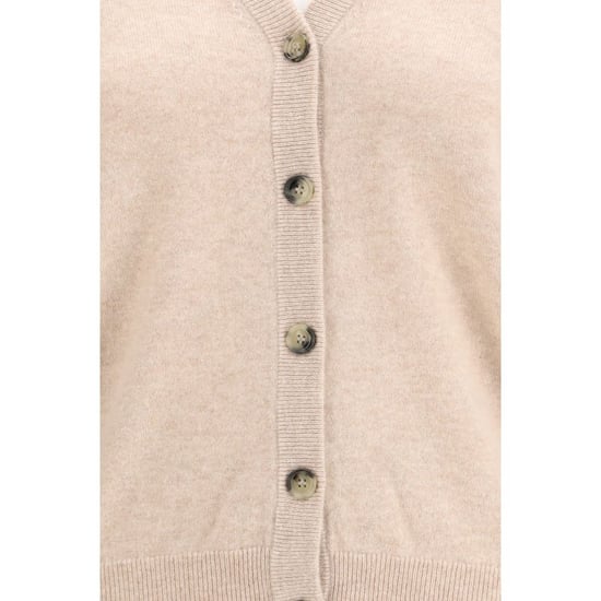 Allude Beige Cashmere-Cardigan - Image 3