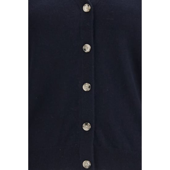 Allude Blau Cashmere Cardigan - Image 3