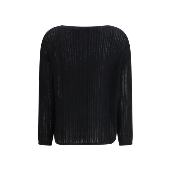 Allude Schwarzer Kaschmirpullover - Image 2