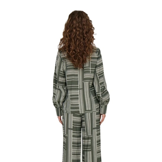 Jacqueline De Yong Grüne Viskosebluse - Image 2