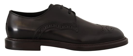 Dolce & Gabbana Schwarze Leder-Dress Derby-Schuhe - Image 1
