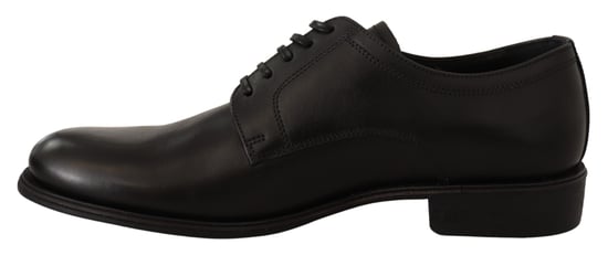 Dolce & Gabbana Schwarze Leder Schnürschuhe für Herren - Image 5