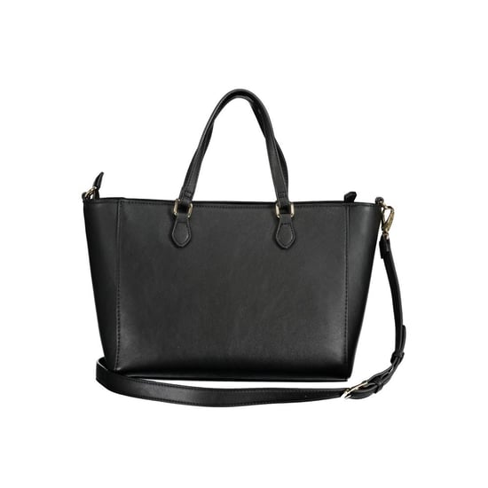 Mario Valentino Schwarze Polyurethan Damenhandtasche - Image 2