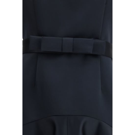 P.A.R.O.S.H. Blaues Polyester Freizeitkleid - Image 3