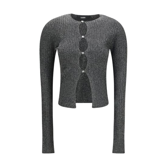 Amiri Schwarzer Viskose-Cardigan - Image 1