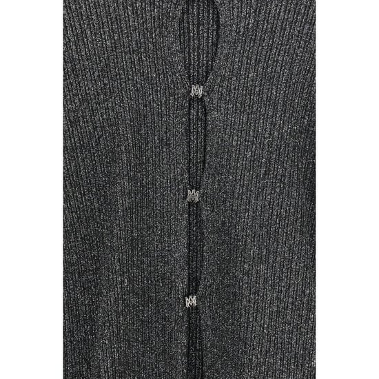 Amiri Schwarzer Viskose-Cardigan - Image 3
