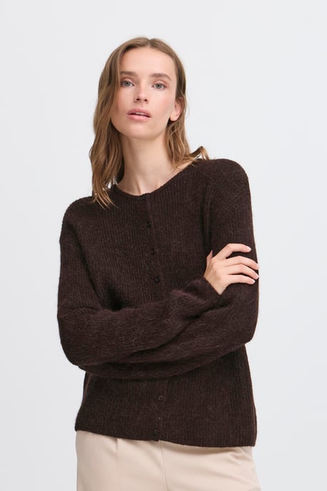 Langarm IHKAMARA Strickjacke Loose fit - Image 2