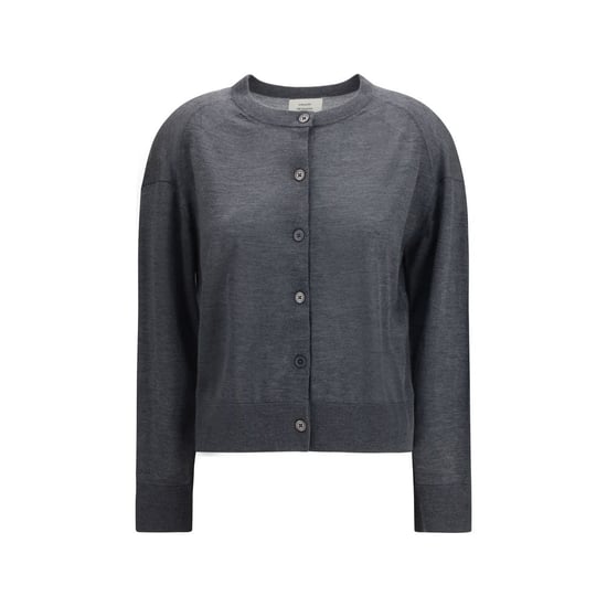 Loulou De Saison Grauer Cashmere-Cardigan - Image 1