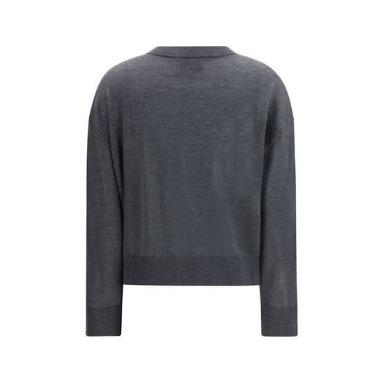 Loulou De Saison Grauer Cashmere-Cardigan - Image 2