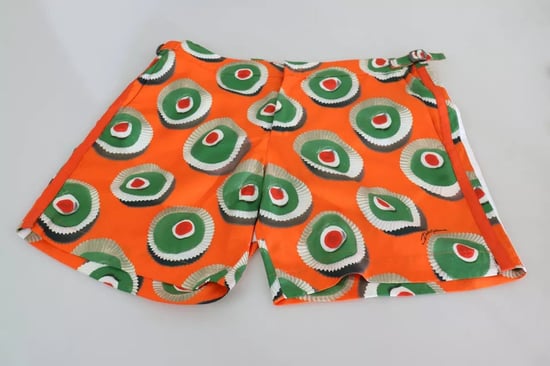 Dolce & Gabbana Orange Cupcake Bademode Shorts Schwimmbekleidung - Image 6