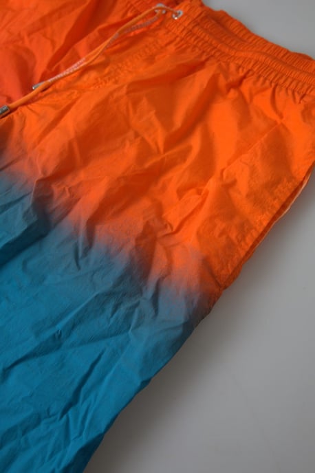 Dolce & Gabbana Orange Blau Gradient Strandbekleidung Badehosen Shorts - Image 4