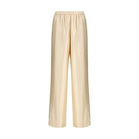 Loulou De Saison Beigefarbene Viskose Freizeitpants - Image 1