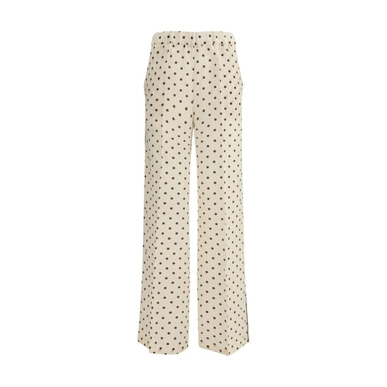P.A.R.O.S.H. Beige Seidenfreizeithose - Image 1